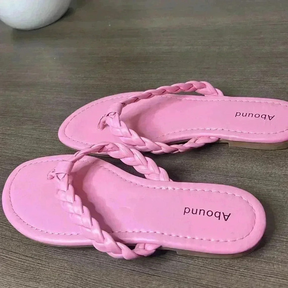 ABOUND Braided Thong Sandals Womens Size 7.5 - Picture 12 of 12